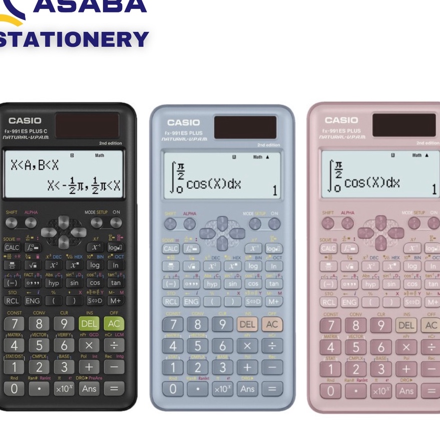 

HJ6 Asaba Stationery Kalkulator SekolahKuliah Casio FX991ES PLUS