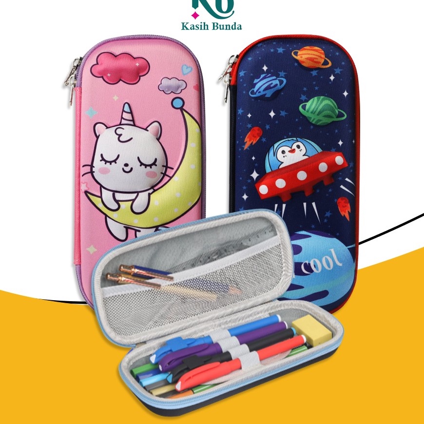 

Istimewa Kotak Pensil 3D Karakter Timbul Penyimpanan Alat Tulis Anti Air Tempat Pensil Anak Sekolah TK Import BUNDA A39