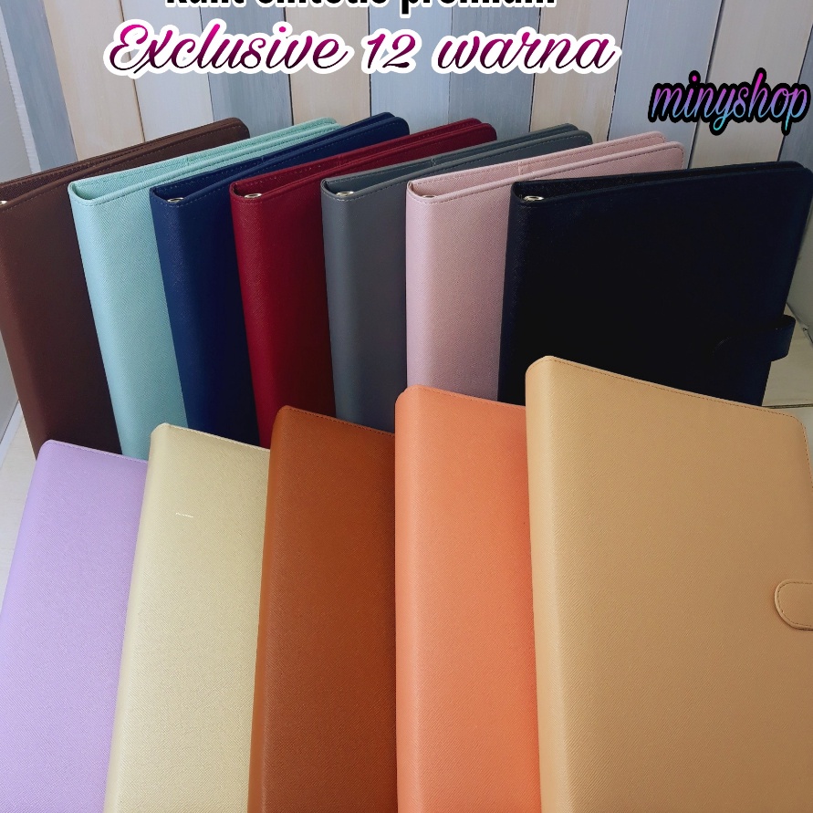 

Eksklusif Binder Polos Exclusive B5 26 Ring 12 Warna Pilihan Buku Agenda Kuliah Kantor Bahan Kulit