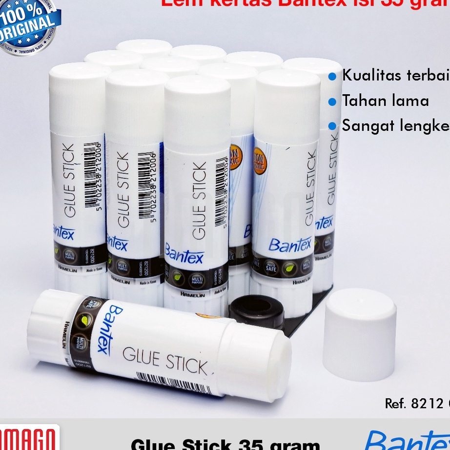 

FG2 BANTEX Glue Stick Lem Kes 35 gram 8212