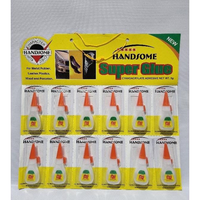 

KF7 LEM GLUE HANDSOME BOTOL 12 PCS