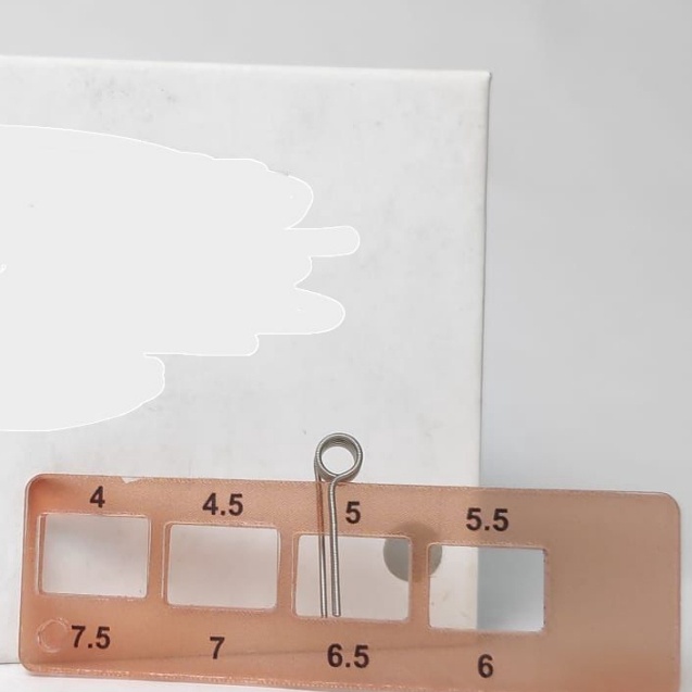 

KI3 Namikami DIY Akrilik Alat Ukur Potong Kawat M Penggaris Akrilik