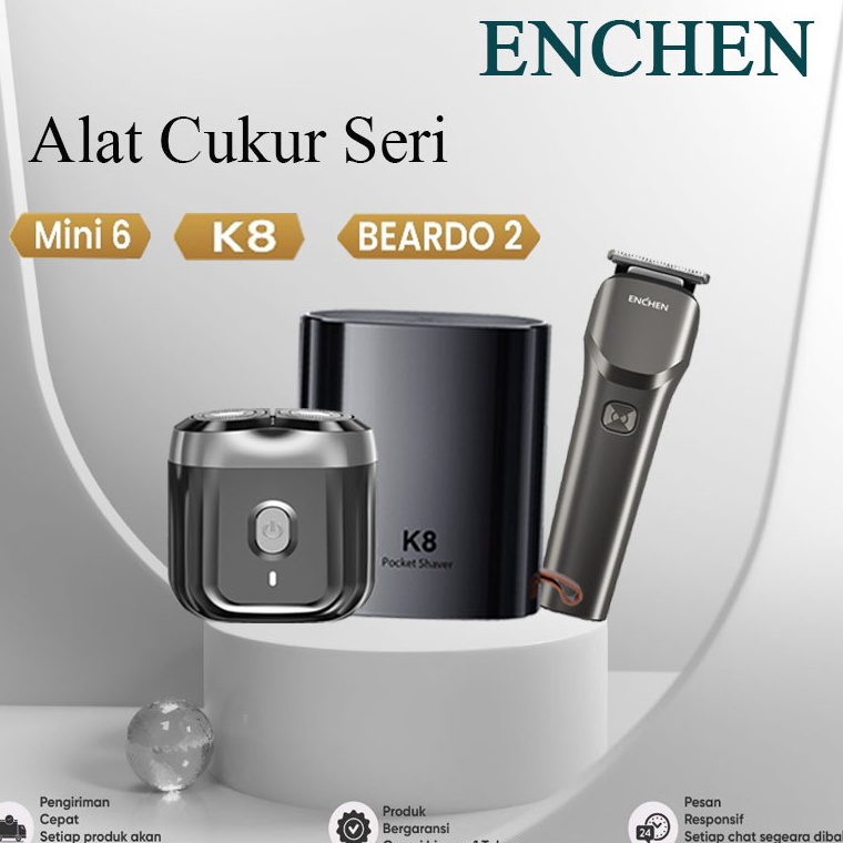 Menarik ENCHEN Alat Cukur Portable Mini Shaver Jenggot Elektrik Waterproof Enchen Alat Cukur Kumis D
