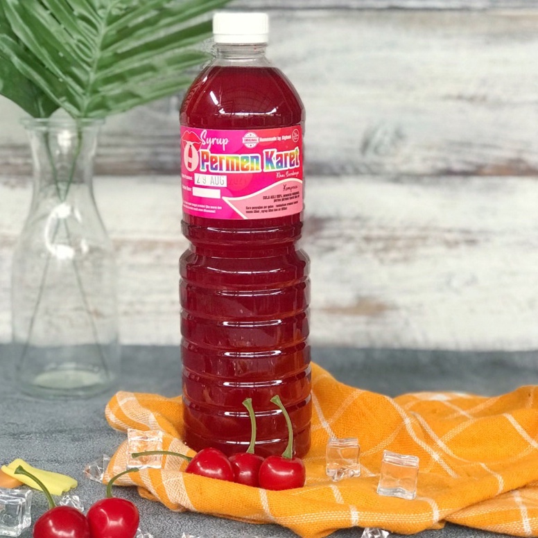 

Booming PROMO Syrup Permen Karet 1mles permen karet khas sby harus sertakan buble warp saat ceckout