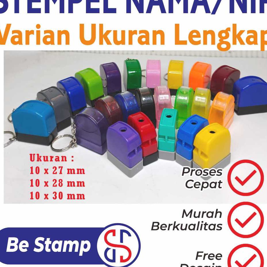 

Super Cetak Stempel NAMA NIP DOKTER DLL