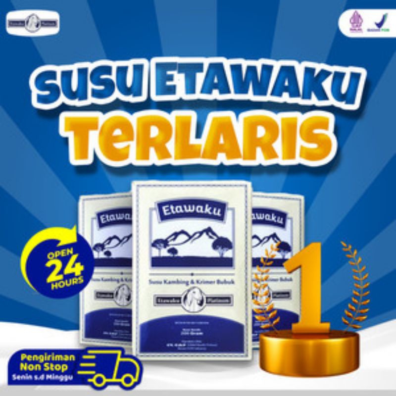 

ETAWAKU PLATINUM - SUSU KAMBING BUBUK ORIGINAL UNTUK MASALAH PERNAFASAN DAN SENDI