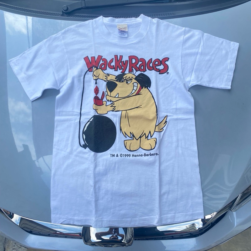 kaos vintage film wacky races mustardly muttley