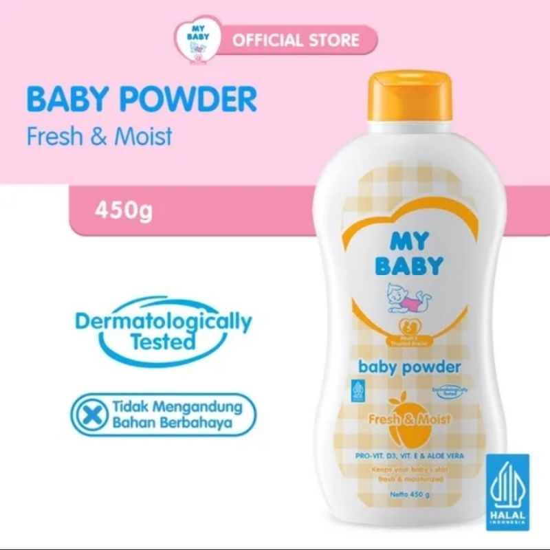 MY BABY Powder Fresh  & Moist - 450gr