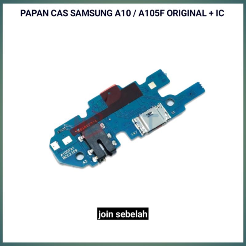PAPAN CAS SAMSUNG A10 PCB KONEKTOR CHARGER SAMSUNG A10 ORIGINAL