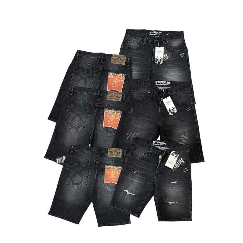 CELANA JEANS PENDEK SPYDERBILT MURAH (BISA COD)