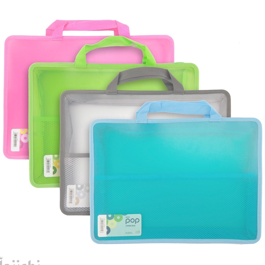 

KP8 Daiichi Popular Zipper Bag DPO Ukuran Folio Tas Berkas Dokumen Map Folder Bag