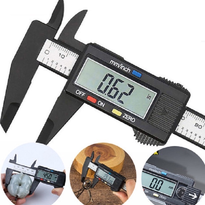 

ART D6P8 Sigmat Digital Stainless Vernier Caliper Jangka Sorong Alat Ukur 6inch
