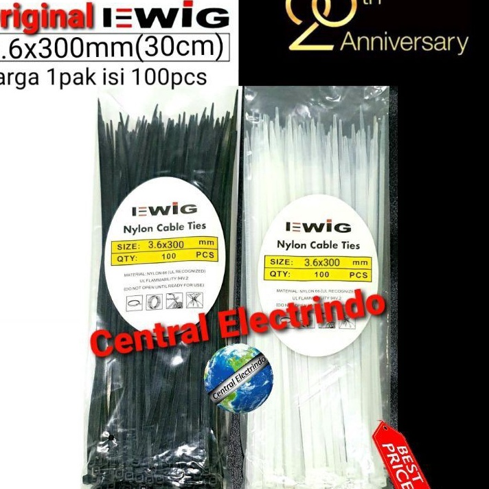 

Unggul Kabel Ties Cable Tie 36x3mm 3cm