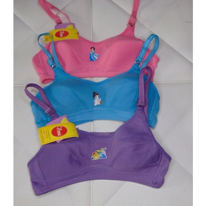Kejar Murah SS  6 Pcs Sport Bra BH Remaja Halus Venna  Sport Bra Venna  BH Venna