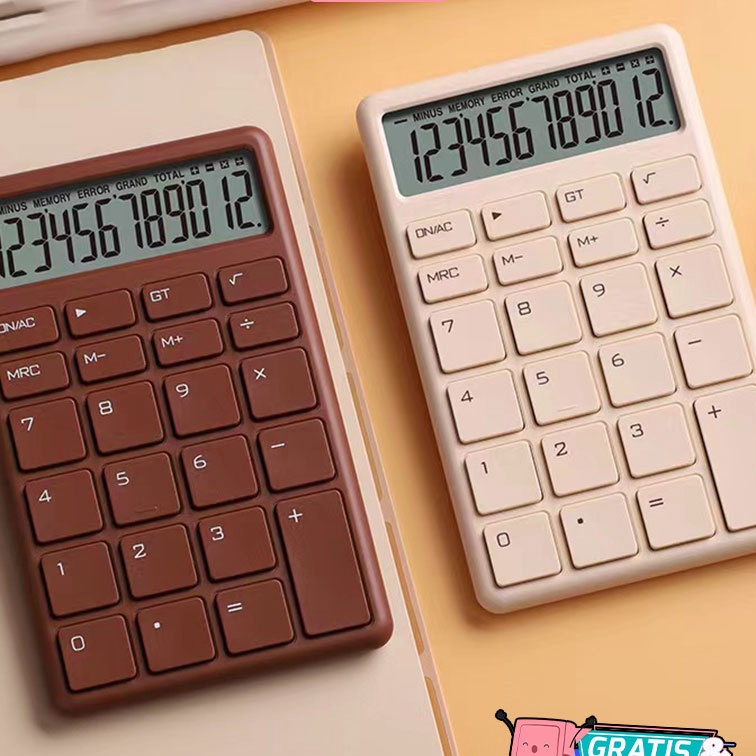 

Price Kalkulator 12 dits aesthetic Calculator simple electronic