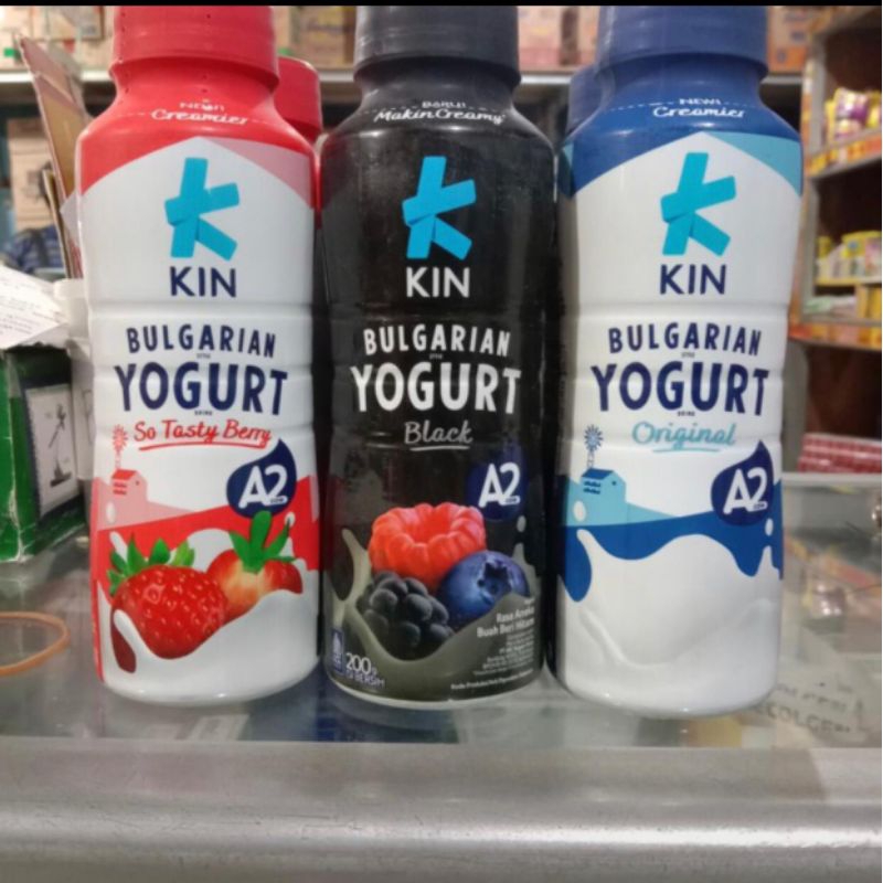 

kin yogurt botol 200ml pcs