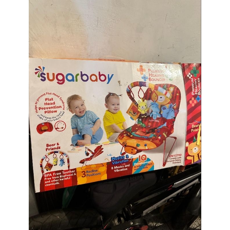 preloved sugar baby bouncer 1 recline kursi goyang bayi ayunan bayi