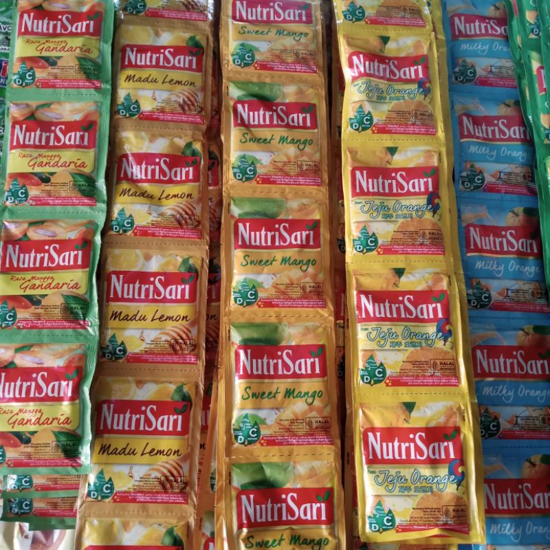 

NUTRISARI renceng all variant - isi 10 saset