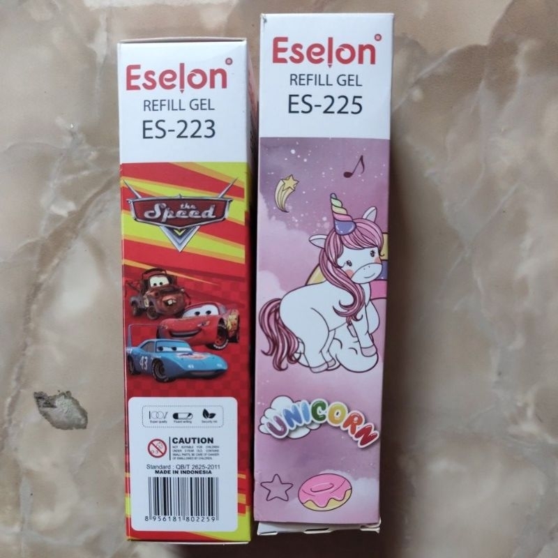 

refill gel pen merk eselon 1 pak isi 20