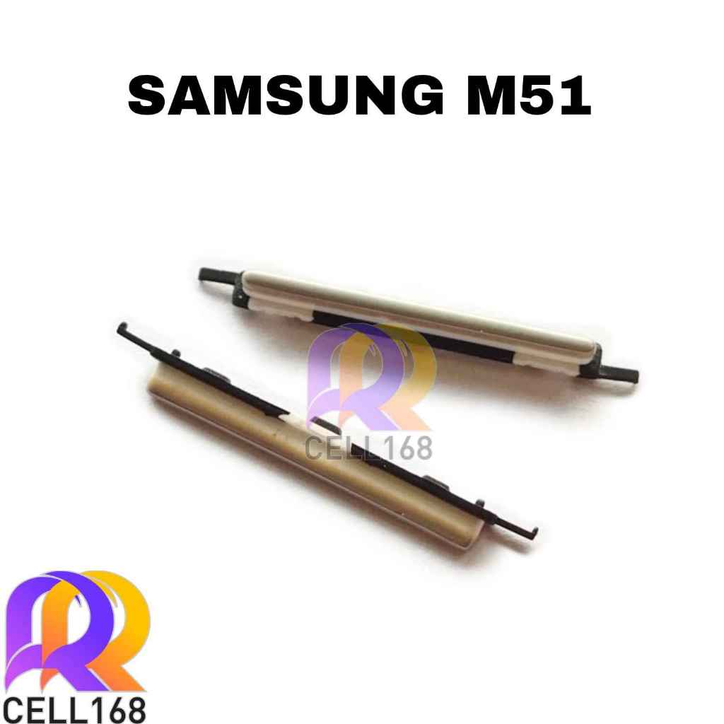 TOMBOL VOLUME SAMSUNG M51 KEYPAD TOMBOL LUAR PERNIK RUBBER