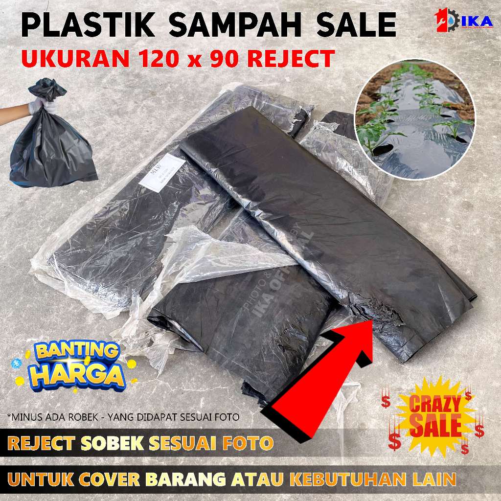 Plastik Sampah Kantong Plastik Sampah Hitam Plastik Packing Besar Plastik Sampah Besar / Kantong