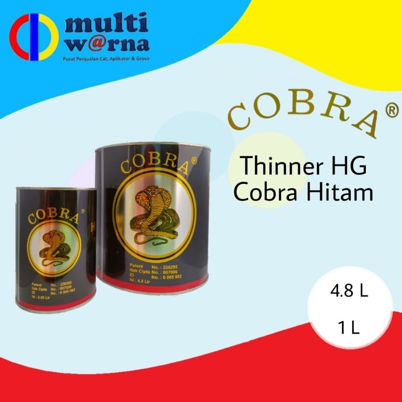 THINNER COBRA HITAM