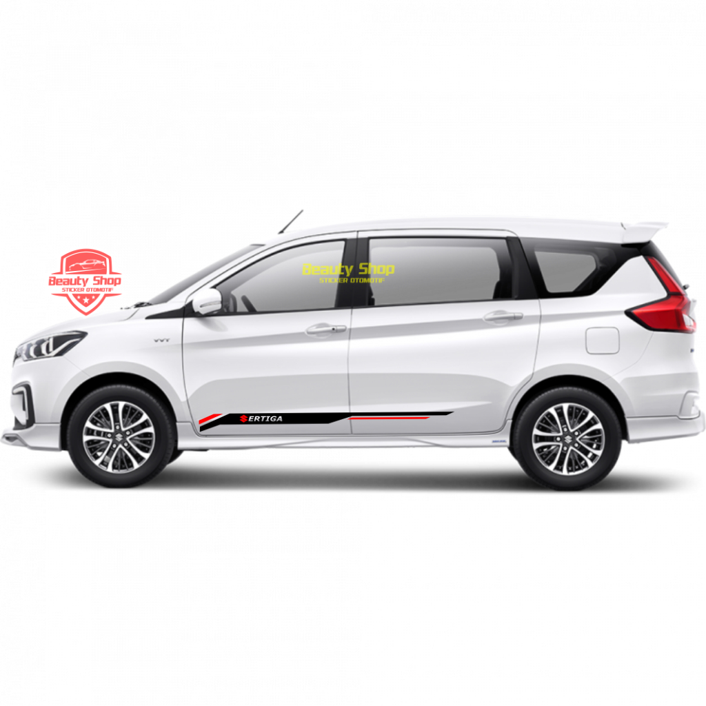 sticker stiker mobil suzuki ertiga sport cutting stiker suzuki ertiga body samping