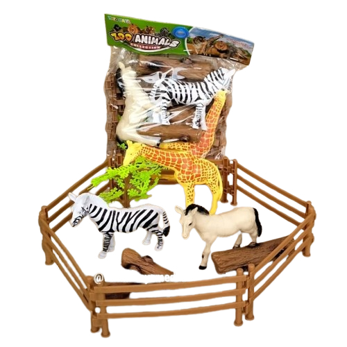 YH76 Mainan Anak Hewan Animal Zoo Gajah Gorila Mainan Zoo Animal