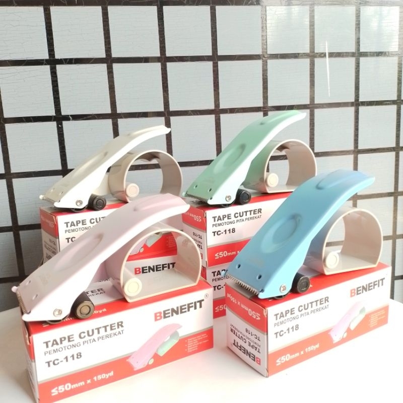 

Alat Pemotong Lakban Tape Cutter Benefit TC-118 ( Pcs ) [ Original ]