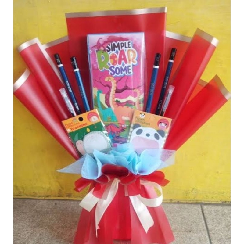 

buket alat tulis,buket atk,kado alat tulis