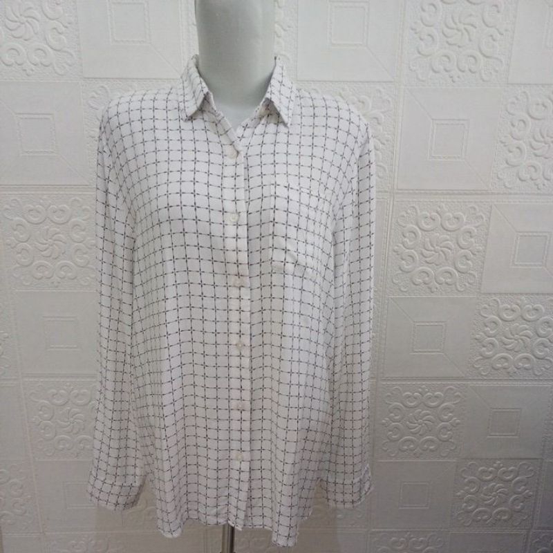 Kemeja katun Hangten.Preloved