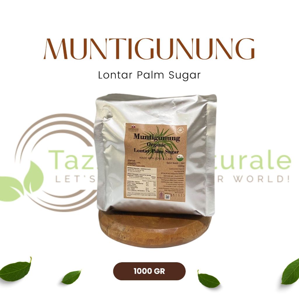 

Munrigunung Lontar Palm Sugar 100% Natural Lontar Palm Sugar Organik