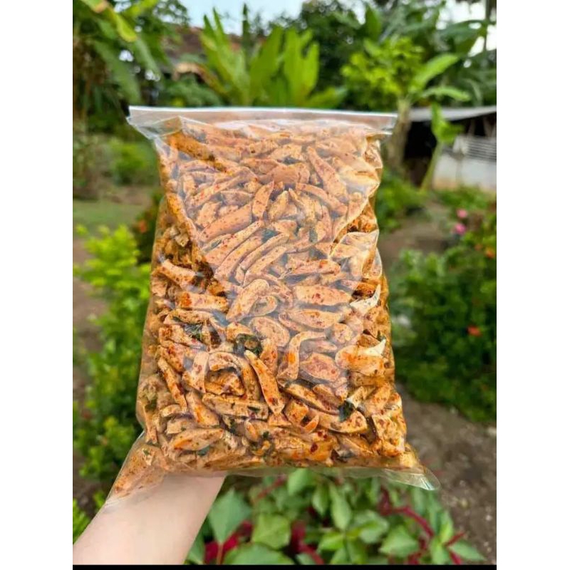 

basreng hot jeletot daun jeruk 1 kg