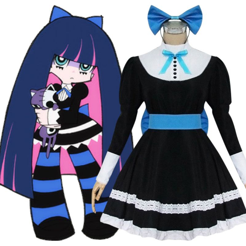 [AsahiCos] Stocking anarchy cosplay costume panty and stocking with garterbelt