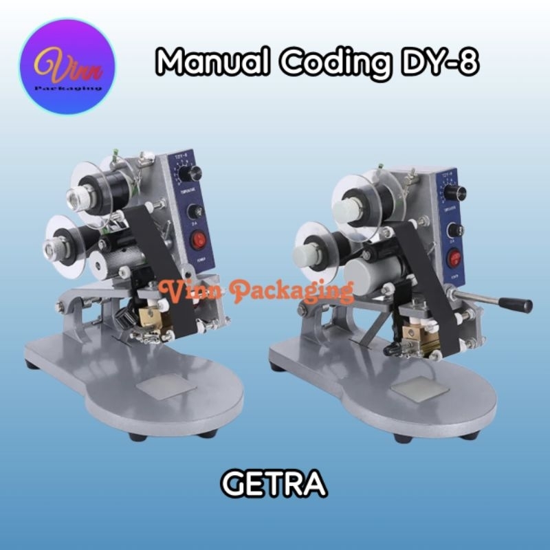 

Mesin Coding Manual DY-8 GETRA