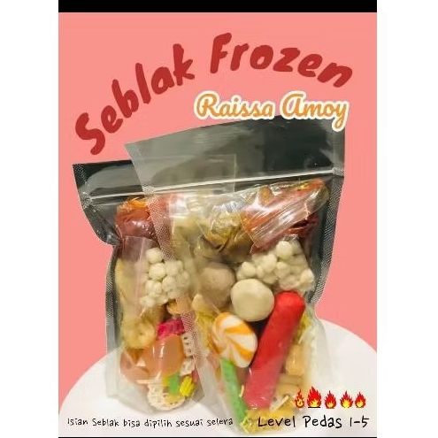 

Seblak Prasmanan Raissa Amoy Ori + Sosis + Baso Sapi