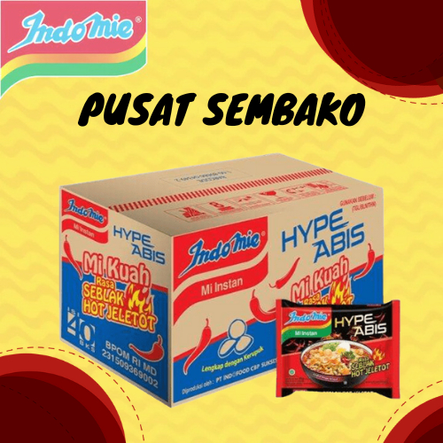 

INDOMIE JELETOT 1 DUS/KARTON 40 PCS