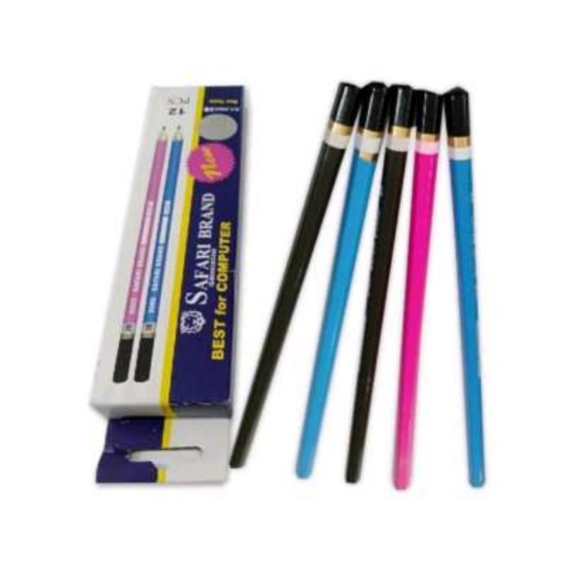 

(12 Pcs) Pensil 2B Safari Brand Selusin / Pensil 2B lulus uji komputer / Pensil 2B ujian sekolah