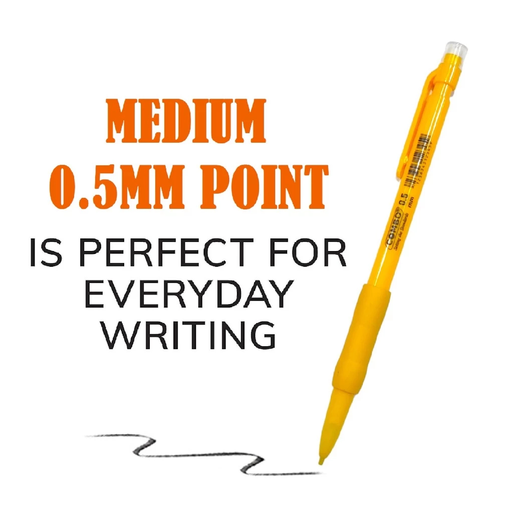 

Pensil Mekanik Mechanical Pencil 0.5 MM Refillable Pensil Mekanik Combo PM05-02 Pensil Kertas