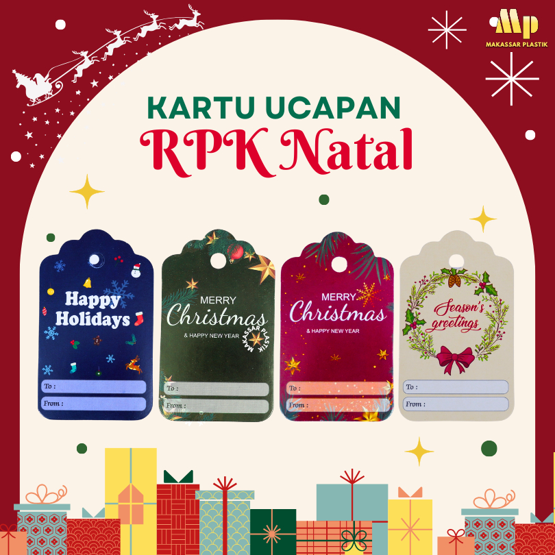 

KARTU UCAPAN RPK NATAL / HANG TAG NATAL / CHRISTMAS CARD @20 LBR