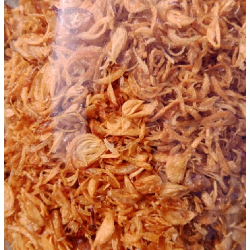 

Bawang goreng 150gr ORI tanpa campuran tepung