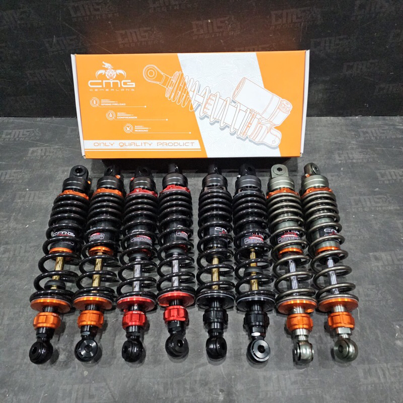 Shockbreaker Shock Sok Belakang CMG Razor 340mm Yamaha Rx King Supra Megapro Rebound Aktif