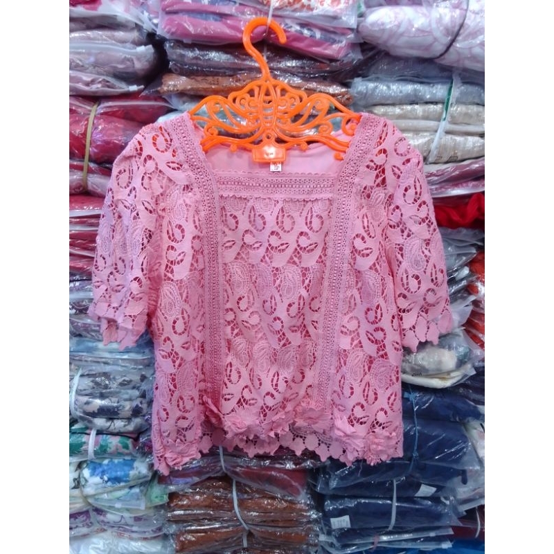 Blouse crop wanita borkat / baju kebaya / baju wanita/baju atasan