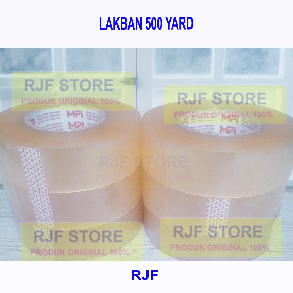 

Lakban 500 Yard 300 Meter Bening