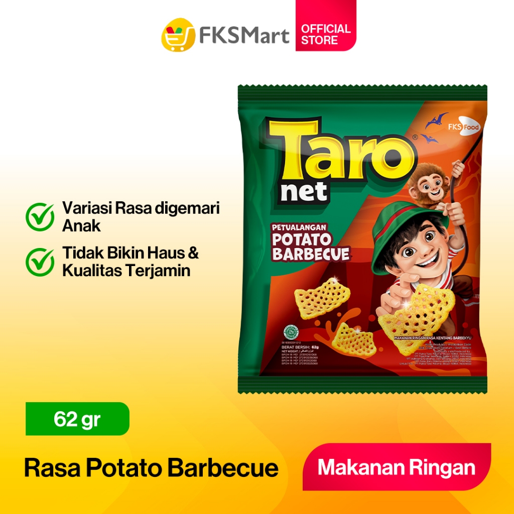 

Taro Net Potato BBQ Family Pack