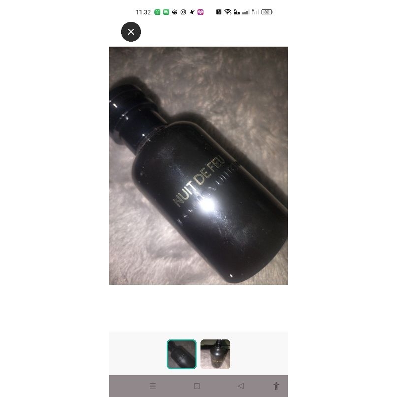 parfum LV nuit de feu