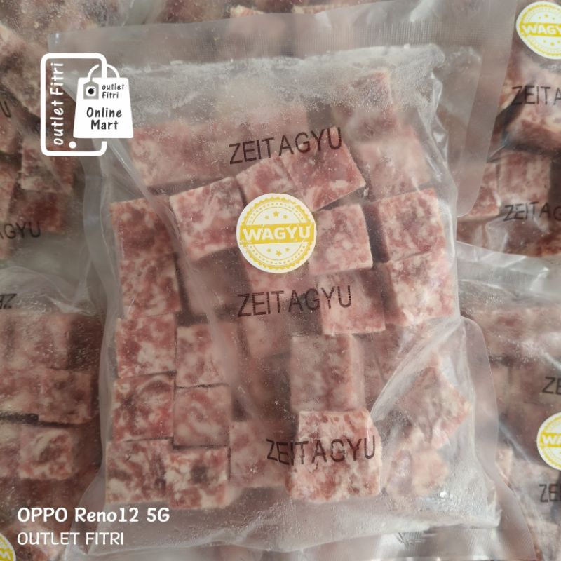 

HALAL || [500gr] Zeitagyu Wagyu Saikoro - BUKAN MELTIQUE