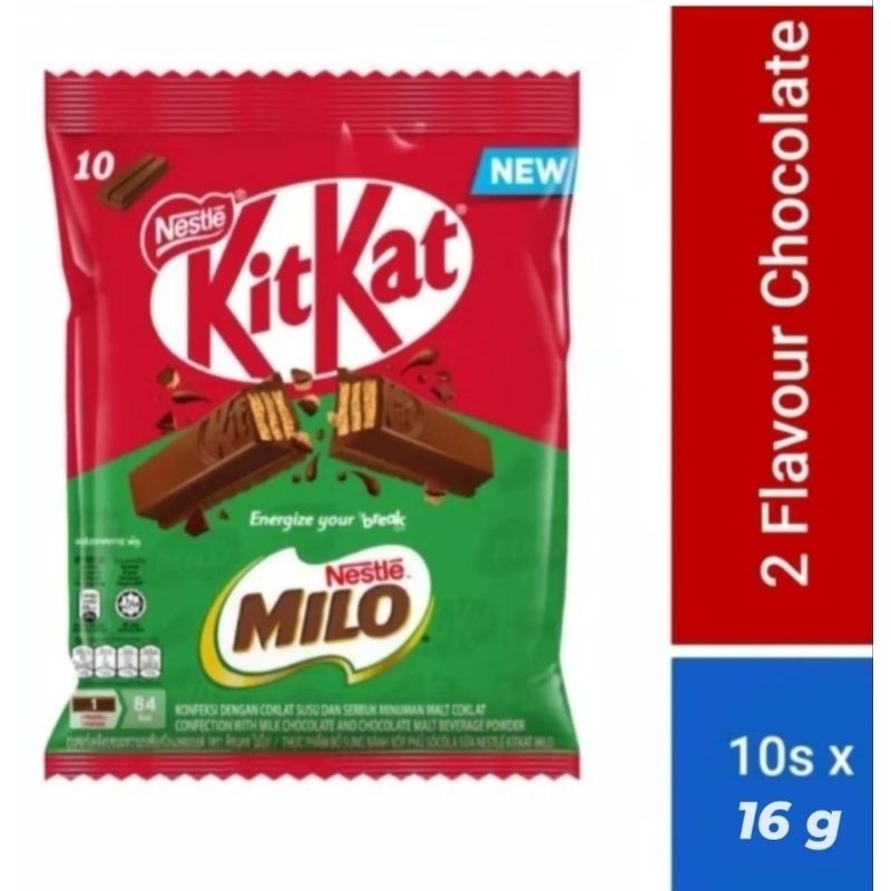 

KitKat Milo Nestle Kit Kat Chocolate New Varian isi 10