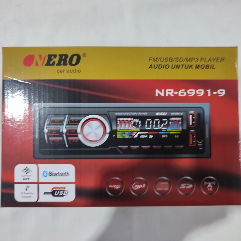 TAPE MOBIL NERO CAR AUDIO MP3 BLUETOOTH PLAYER MOBIL