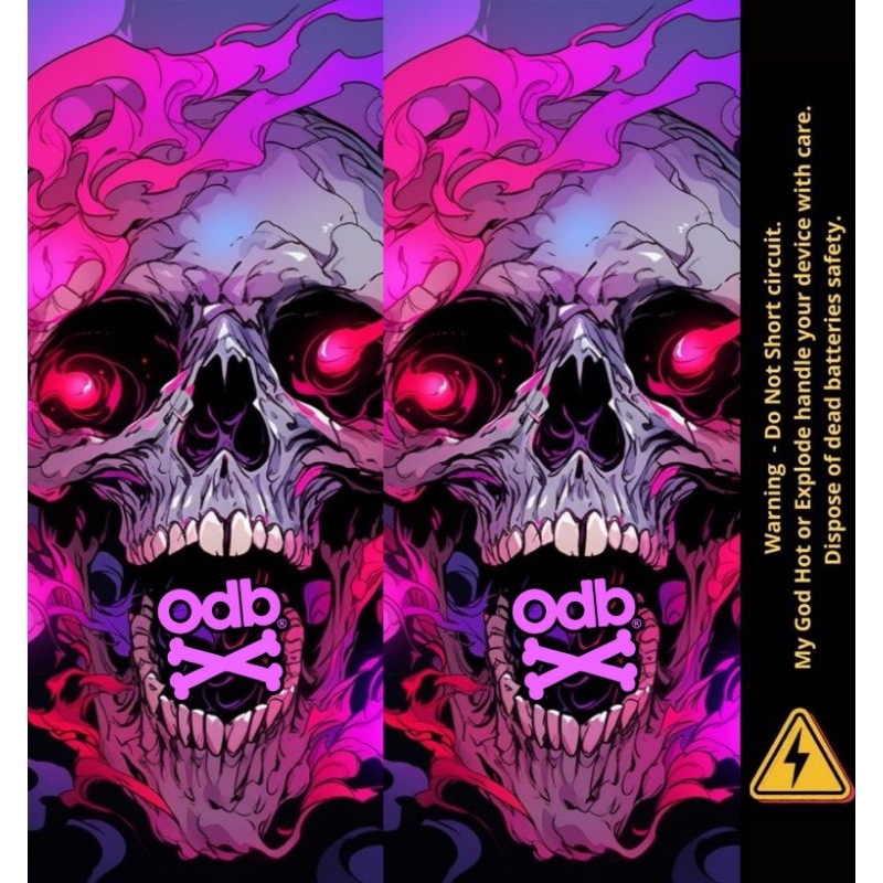 

FAMSTORE - Pelindung Baterai - Stikerskin Wrap Baterai 18650 Motif Darkness Full motif Desain Dan Anti Gores